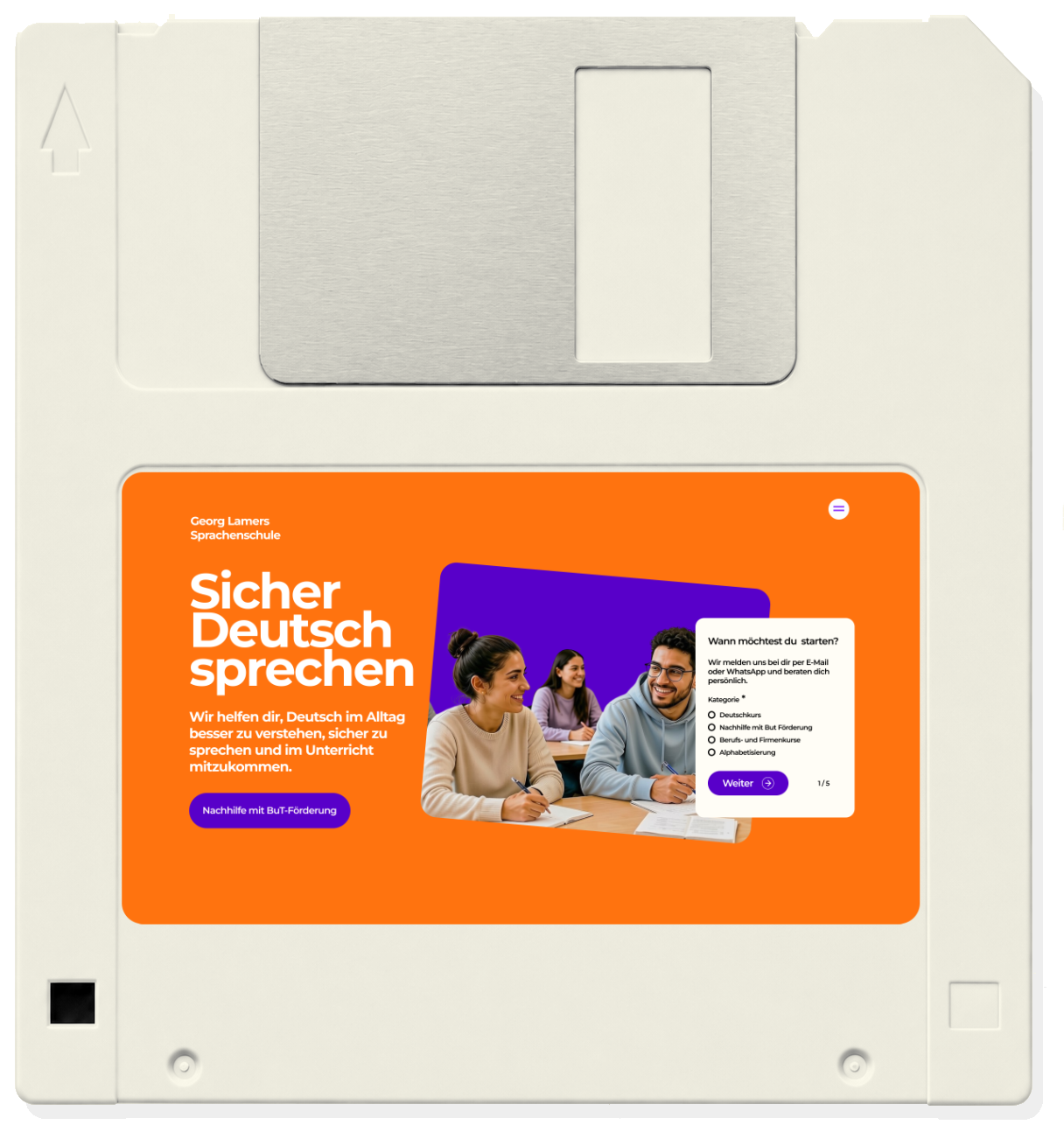 Projekt 1 – Desktop Ansicht