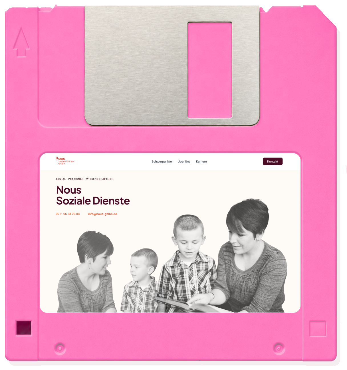 Projekt 1 – Desktop Ansicht