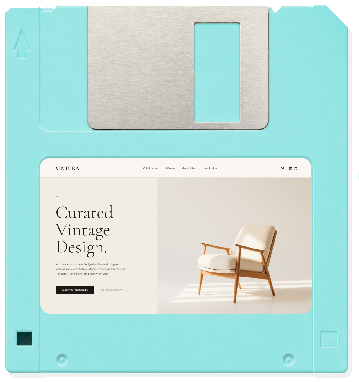 Projekt 1 – Desktop Ansicht
