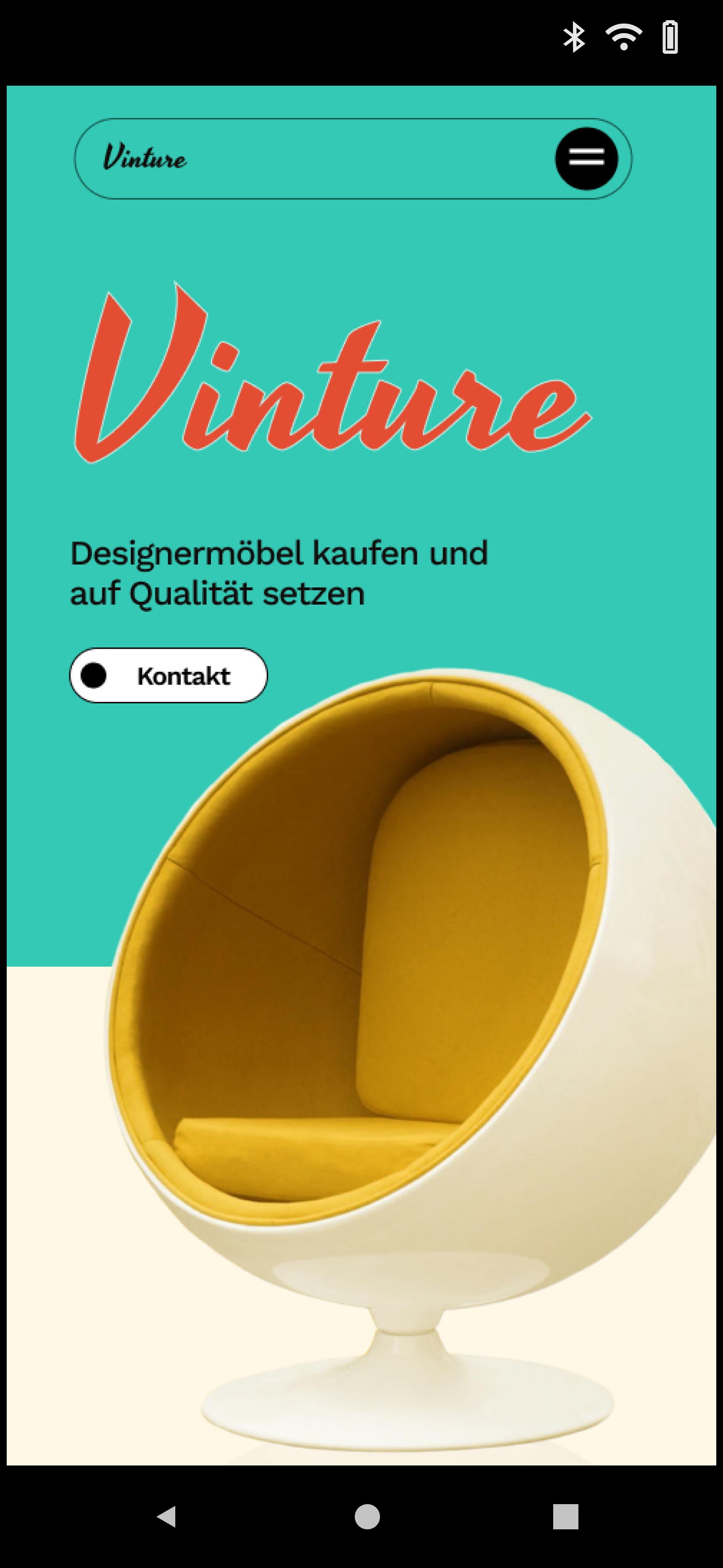 Projekt 3 – Vinture Mobile